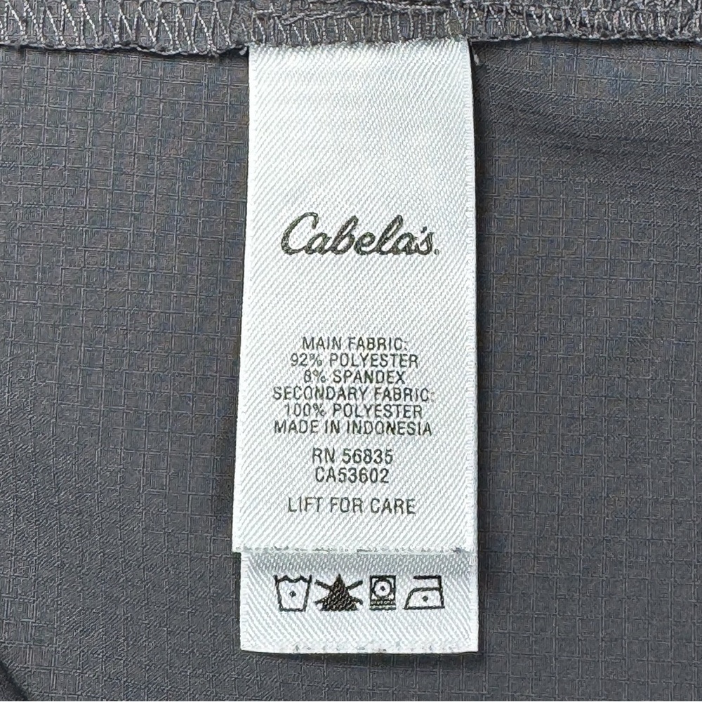 Cabela’s Guidewear Men’s 3XL Outdoor Button Down Vented Long Shirt UPF Fishing - Picture 5 of 12